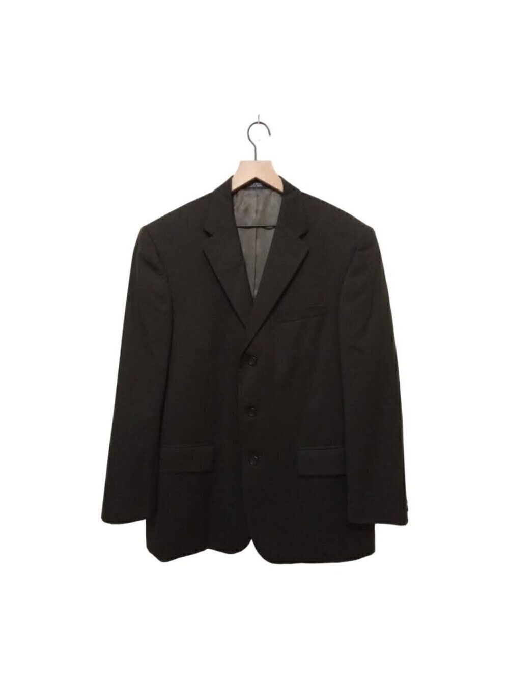 NAUTICA Olive Green Single Breasted Wool Casual Blazer Sz 42R